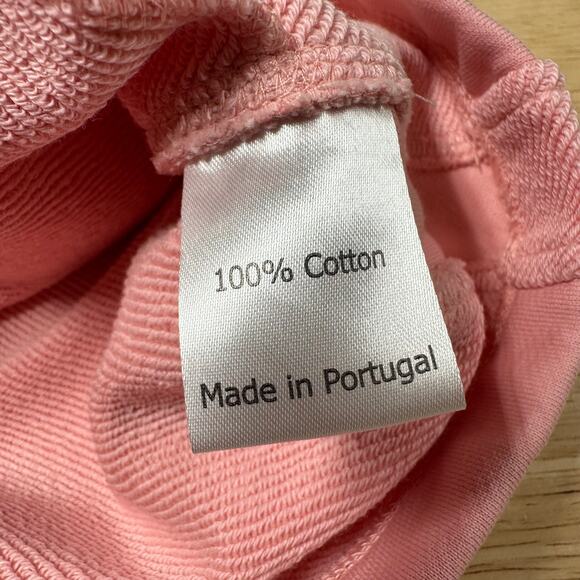 La Ligne NWT Super Shorts Light Pink Women's Size XL 100% Cotton Elastic Waist - Picture 6 of 10